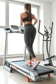 Ejercicios cardio en Gimnasio